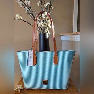 Dooney and Bourke Sena Shopper Tote in SEA FOAM - NWT